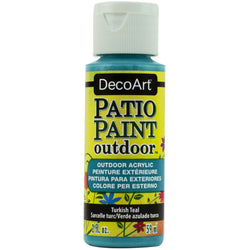 DecoArt Turkish Teal Patio Paint - CLDCP96-2OZ - Lilly Grace Crafts