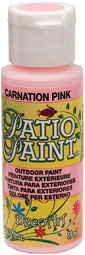 DecoArt Carnation Pink Patio Paint 2oz - CLDCP41-2OZ - Lilly Grace Crafts
