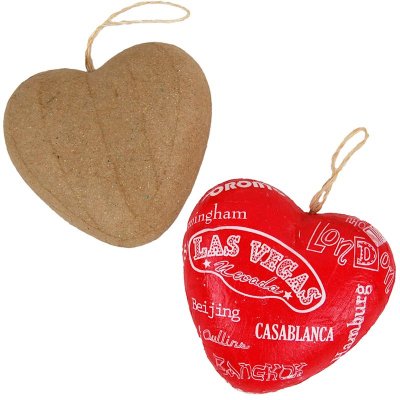 Country Love Crafts Small puffy heart PACK OF 6 - CLP1032 - Lilly Grace Crafts