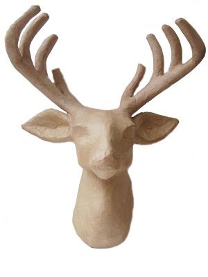 Country Love Crafts Reindeer Head x 3 - CLP1081 - Lilly Grace Crafts