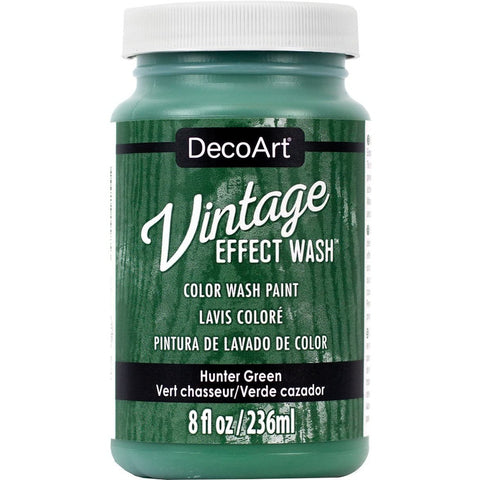 DecoArt Hunter Green Vintage Effects Wash - CLDADCW11-2OZ - Lilly Grace Crafts