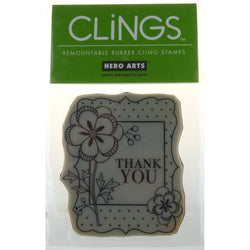 Thank You - Clings - HACG115 - Lilly Grace Crafts