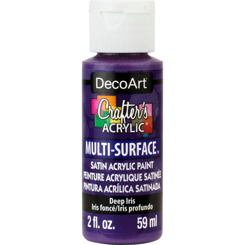 DecoArt Deep Iris Crafters Multi-Surface 2-Oz. - CLDADCAM20-2OZ - Lilly Grace Crafts