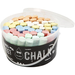 Creativ Sidewalk Chalk 50pcs assorted colours - CLCV34468 - Lilly Grace Crafts