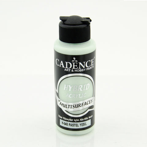 Cadence Pastel Green 120 ml Hybrid Acrylic Paint For Multisurfaces - CA741746 - Lilly Grace Crafts