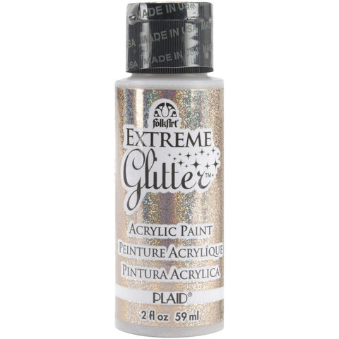 PLAID Champagne FolkArt Extreme Glitter 2oz - PE2836 - Lilly Grace Crafts