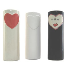 Country Love Crafts Tubular Heart Vase Box Quantity 8 - CLMC369 - Lilly Grace Crafts