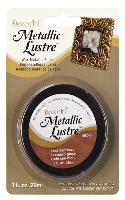 DecoArt Iced Espresso Metallic Lustre - CLDAML06C-1OZ - Lilly Grace Crafts