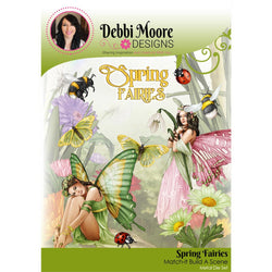 Debbi Moore Designs Match It - Build A Scene Fairy Die and Forever Code Set HH026 - DMMI138 - Lilly Grace Crafts