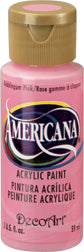 DecoArt Bubble-gum Pink Americana Acrylic 2Oz. - CLDA250-2OZ - Lilly Grace Crafts