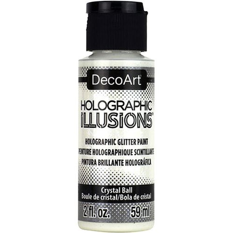 DecoArt Crystal Ball Holographic Illusions - CLDADHG01-2OZ - Lilly Grace Crafts