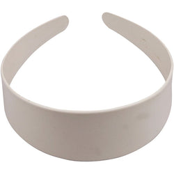 Creativ Hair Band, W: 48mm, 1 pc, white - CLCV474160 - Lilly Grace Crafts