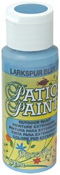 DecoArt Larkspur Blue Patio Paint - CLDCP34-2OZ - Lilly Grace Crafts
