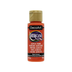 DecoArt Warm Sunset Americana Acrylics 2-oz. - CLDA385-2OZ - Lilly Grace Crafts