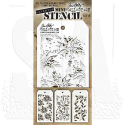 Stampers Anonymous_AGW Mini Stencil Set 19 - AGMST019 - Lilly Grace Crafts