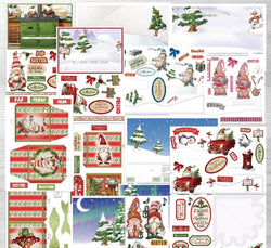 Debbi Moore Designs I'll be Gnome for Christmas Dimensional Cardmaking Kit with forever code - DMIWCK383 - Lilly Grace Crafts