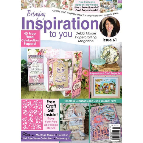 Debbi Moore Designs Bringing Inspiration to You Issue 61 - MAG61 - Lilly Grace Crafts