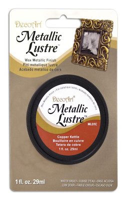 DecoArt Copper Kettle Metallic Lustre - CLDAML01C-1OZ - Lilly Grace Crafts